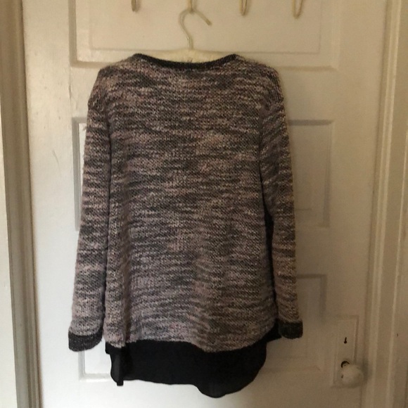 Vince Camuto Multi-Color/Fabric Textured Sweater - Picture 2 of 5